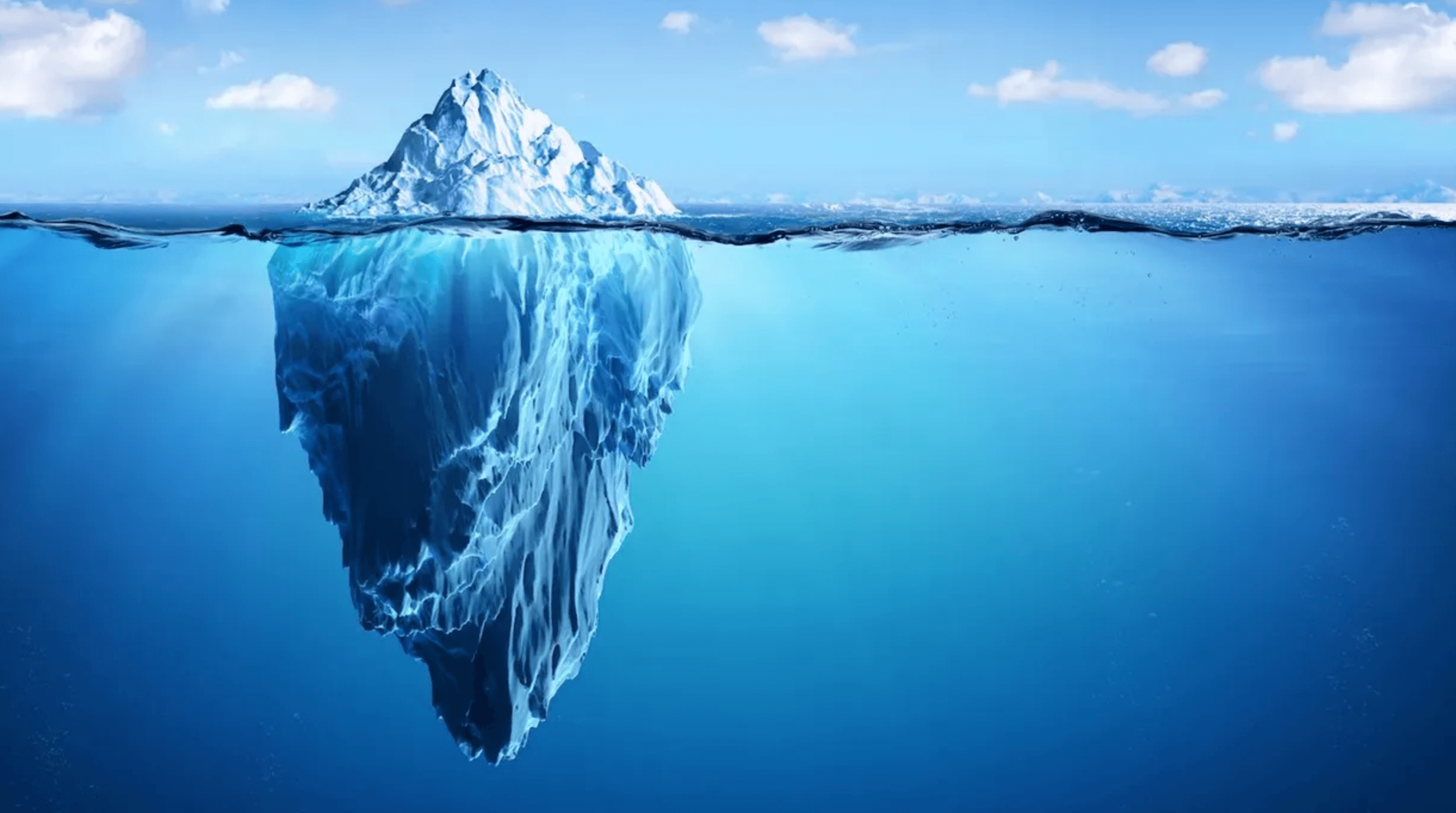 Logo Marka Değildir, Buz Dağının Altı - Iceberg – Haldun Yıldız